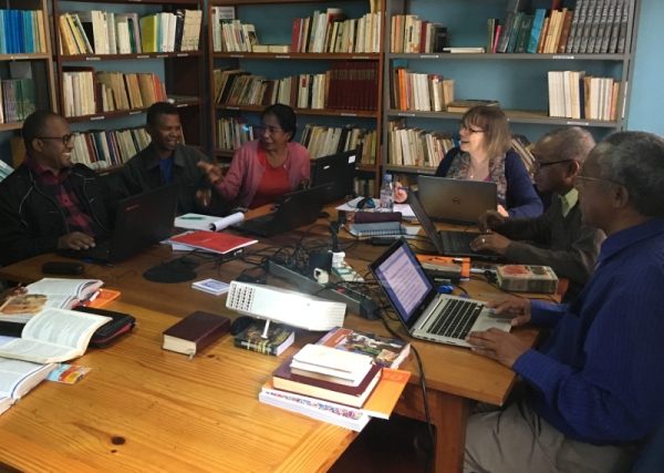 Tandroy team w Sue Tana 2018 small TiBT Stories Together in Bible Translation FmL
